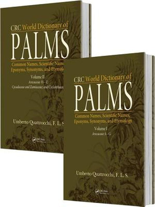 CRC World Dictionary of Palms: Common Names, Scientific Names, Eponyms, Synonyms, and Etymology by Umberto Quattrocchi