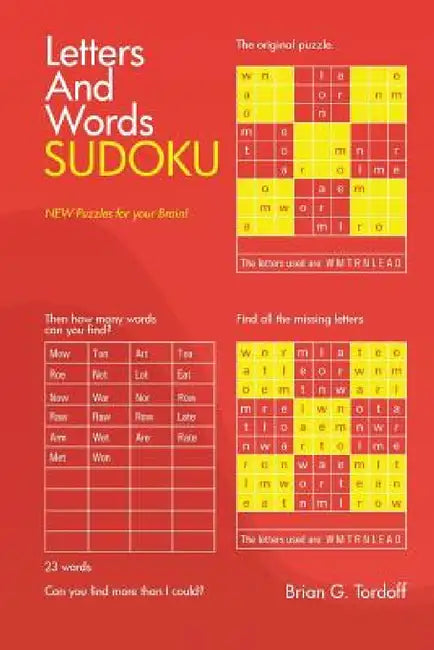 Letters and Words Sudoku by Brian Tordoff