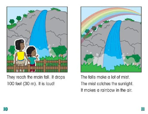 Clara Visits a Waterfall by Denzel T. Carter