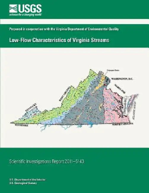 Low-Flow Characteristics of Virginia Streams by U. S. Department of the Interior