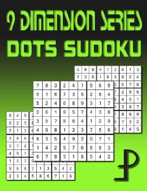 9 Dimension Series: Dots Sudoku by Puzzle Factory