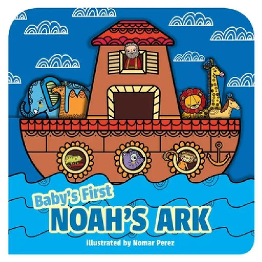 Baby's First Noah's Ark (a Boat-Shaped Novelty Board Book for Toddlers) by Little Bee Books, Nomar Perez