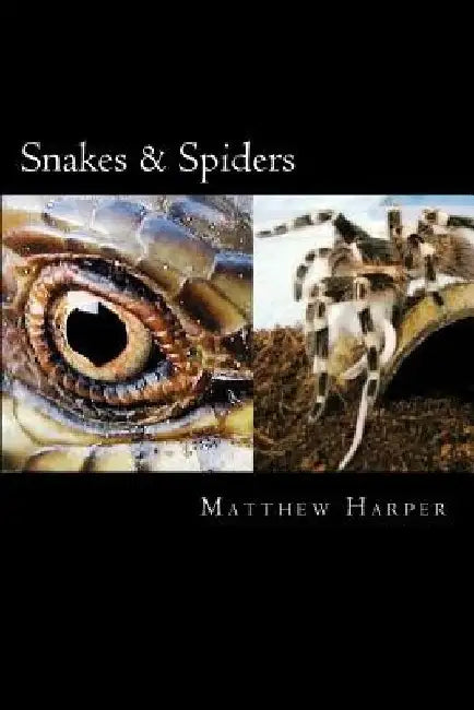 Snakes & Spiders: Two Fascinating Books Combined Together Containing Facts, Trivia, Images & Memory Recall Quiz: Suitable for Adults & Children by Matthew Harper