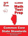Illinois 3rd Grade Math Test Prep: Common Core State Standards by Teachers' Treasures