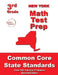 New York 3rd Grade Math Test Prep: Common Core State Standards by Teachers' Treasures