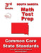 South Dakota 3rd Grade Math Test Prep: Common Core State Standards by Teachers' Treasures