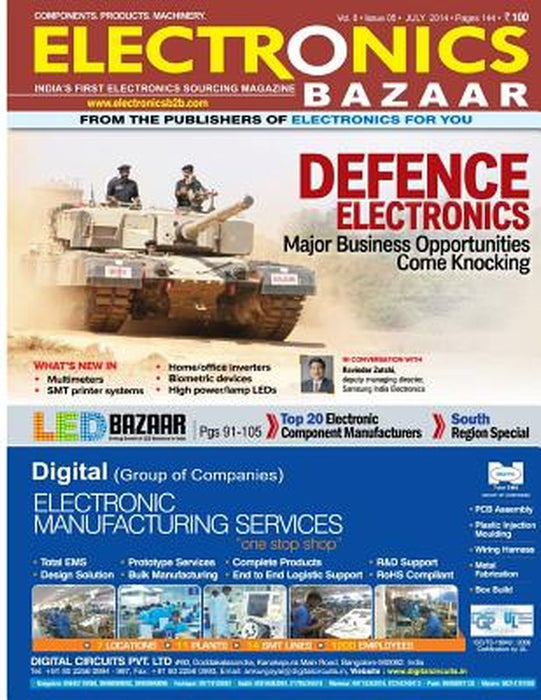 Electronics Bazaar, July 2014 by Ltd, Efy Enterprises Pvt