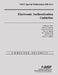 Electronic Authentication Guideline by Donna F. Dodson