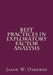 Best Practices in Exploratory Factor Analysis by Jason W. Osborne