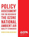 Policy Assessment for the Review of the Ozone National Ambient Air Quality Standards Second External Review Draft by U. S. Environmental Protection Agency