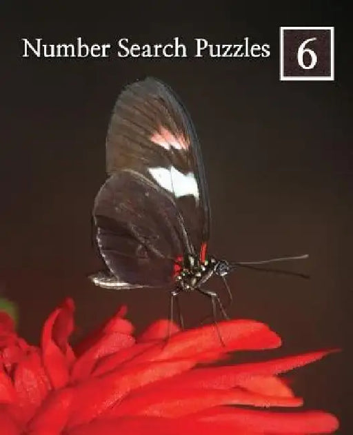 Number Search Puzzles 6: 100 Elegant Puzzles in Large Print by Puzzlefast