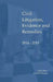 Civil Litigation, Evidence and Remedies 2014 - 2015 by Thomas Windsor