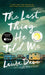 The Last Thing He Told Me by Laura Dave