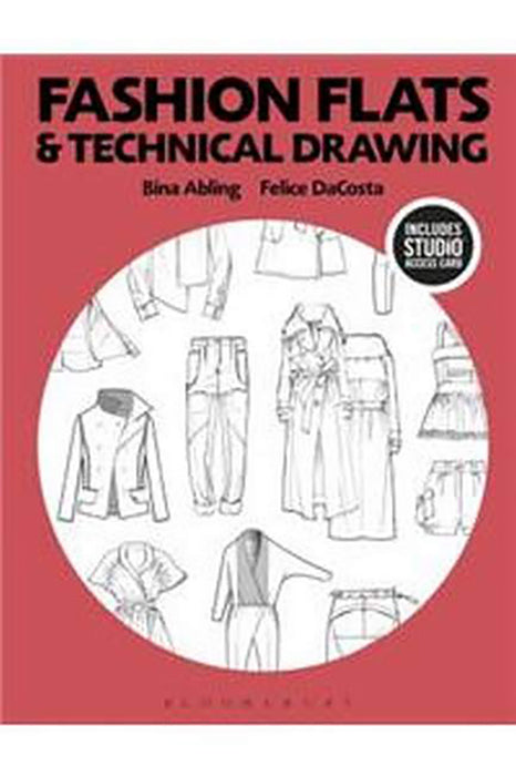 Fashion Flats and Technical Drawing: Bundle Book + Studio Access Card