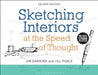 Sketching Interiors at the Speed of Thought: Bundle Book + Studio Access Card by Jill Pable