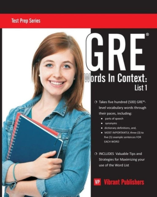 GRE Words in Context: List 1 by Vibrant Publishers