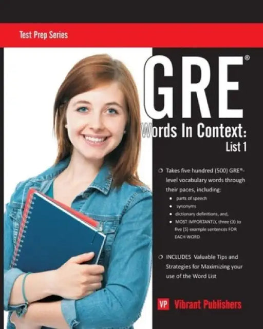 GRE Words in Context: List 1 by Vibrant Publishers