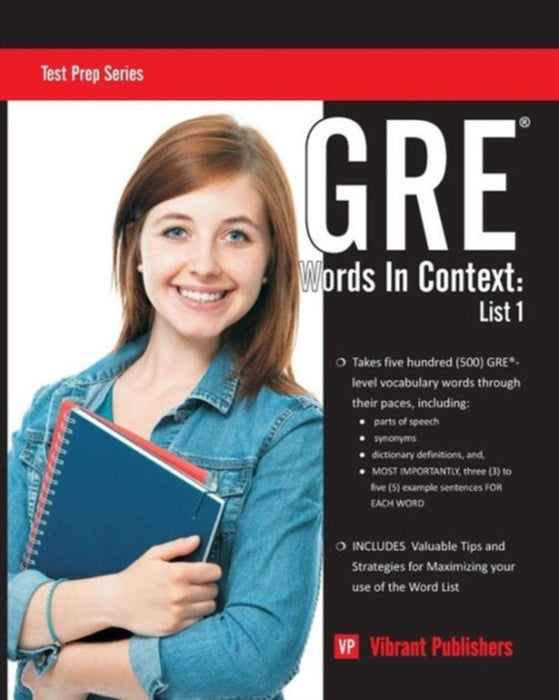 GRE Words in Context: List 1 by Vibrant Publishers