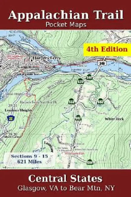 Appalachian Trail Pocket Maps - Central States by K. Scott Parks