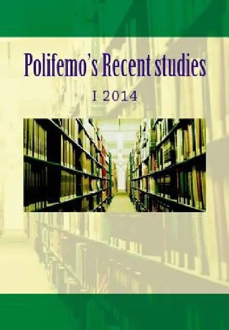 Polifemo's recent studies: I 2014 by Fabio Mora