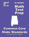 Alabama 2nd Grade Math Test Prep: Common Core State Standards by Teachers' Treasuures