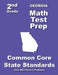 Georiga 2nd Grade Math Test Prep: Common Core State Standards by Teachers' Treasures