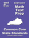 Kentucky 2nd Grade Math Test Prep: Common Core State Standards by Teachers' Treasures