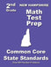 New Hampshire 2nd Grade Math Test Prep: Common Core State Standards by Teachers' Treasures