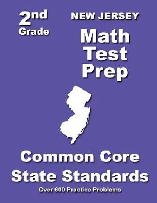 New Jersery 2nd Grade Math Test Prep: Common Core State Standards by Teachers' Treasures