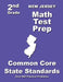 New Jersery 2nd Grade Math Test Prep: Common Core State Standards by Teachers' Treasures