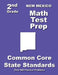 New Mexico 2nd Grade Math Test Prep: Common Core State Standards by Teachers' Treasures