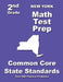 New York 2nd Grade Math Test Prep: Common Core State Standards by Teachers' Treasures