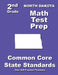 North Dakota 2nd Grade Math Test Prep: Common Core State Standards by Teachers' Treasures