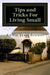 Tips and Tricks For Living Small by Annie Jean Brewer