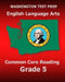WASHINGTON TEST PREP English Language Arts Common Core Reading Grade 5: Covers the Reading Sections of the Smarter Balanced (SBAC) Assessments by Test Master Press Washington