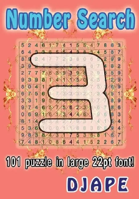 Number Search: 101 puzzle in large 22pt font! by Djape