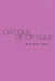 Critique of Critique by Roy Ben-Shai