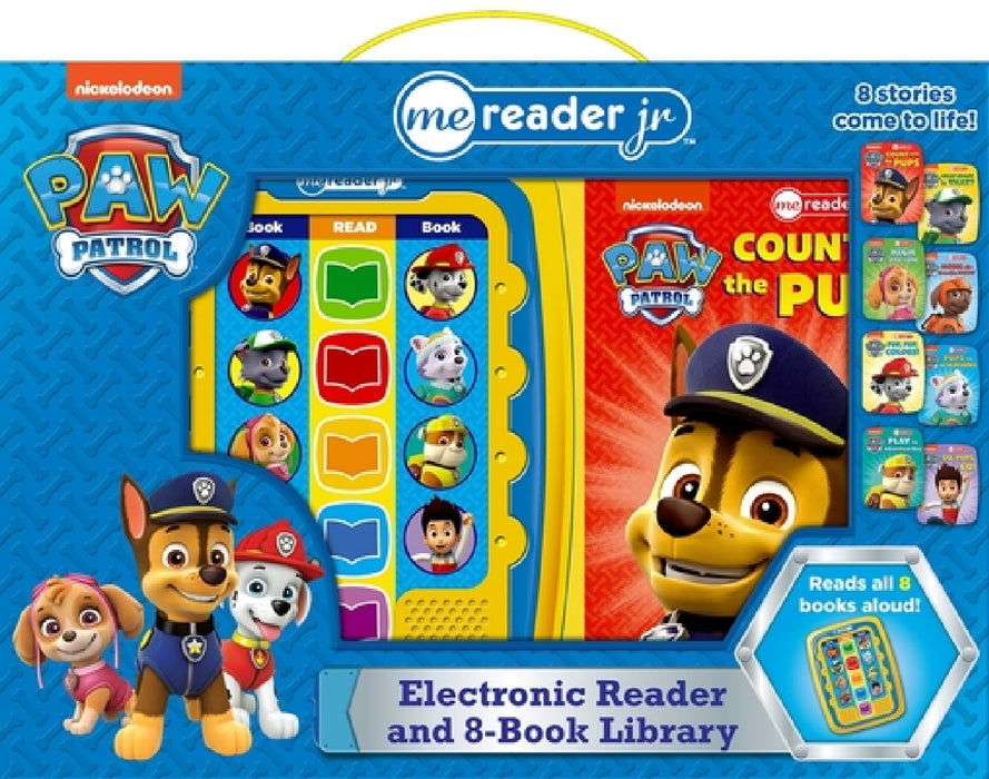 Nickelodeon - Paw Patrol Electronic Me Reader Jr. 8 Sound Book Library - Pi Kids