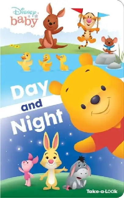 Disney Baby Winnie the Pooh - Day and Night Take-A-Look Board Book by Erin Rose Wage
