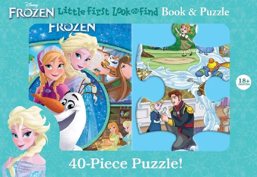 Disney Frozen: Little First Look and Find Book & Puzzle by Pi Kids