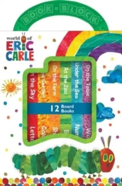 World of Eric Carle: 12 Board Books by PI Kids