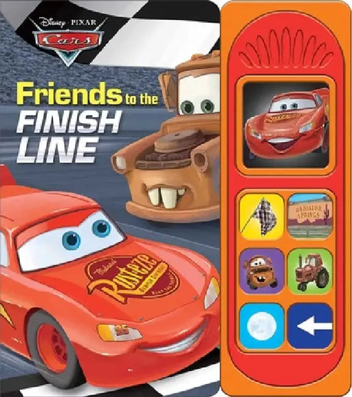 Disney Pixar Cars: Friends to the Finish Line Sound Book by Pi Kids