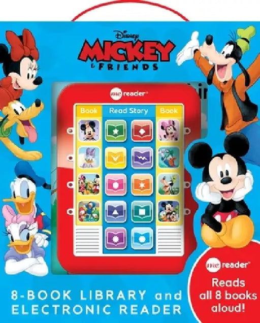 Disney Mickey and Friends: Me Reader 8-Book Library and Electronic Reader Sound Book Set by Pi Kids