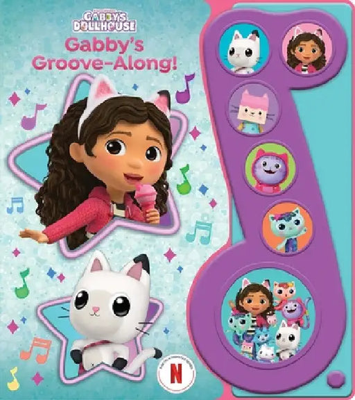Little Music Note 6-Button Plus Gabby's Dollhouse by Pi Kids