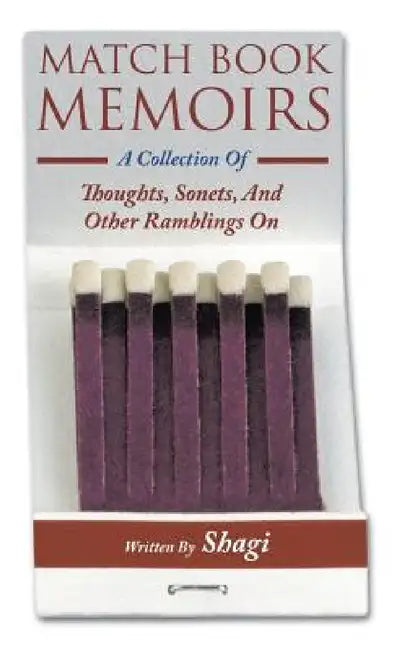 Match Book Memoirs by Shagi