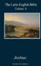 The Latin-English Bible - Volume 6: Joshua by Timothy Plant