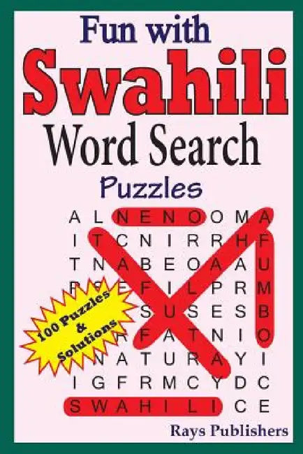Fun with Swahili - Word Search Puzzles by Rays Publishers