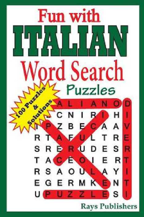 Fun with Italian - Word Search Puzzles by Rays Publishers