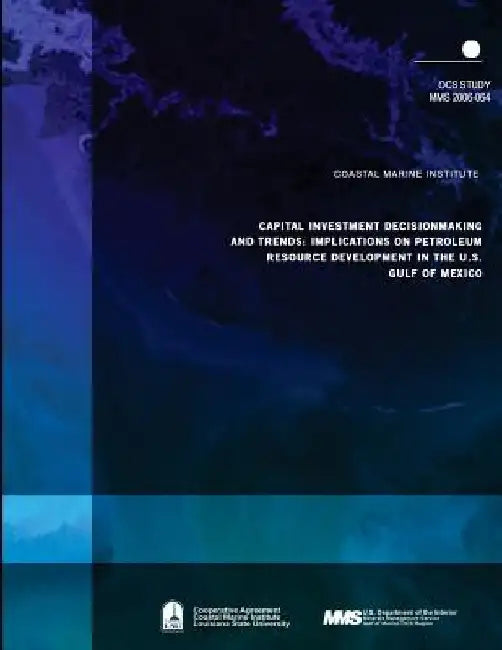 Capital Investment Decisionmaking and Trends: Implications on Petroleum Resource Development in the U.S. Gulf of Mexico by U. S. Department of the Interior