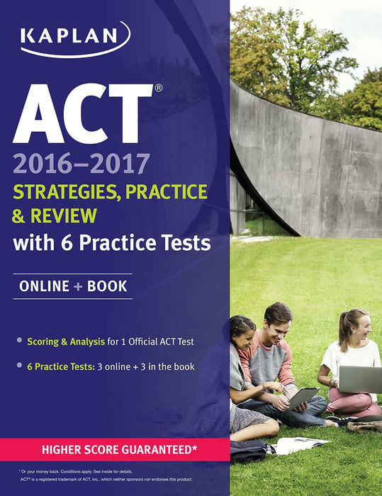 Act 2016-2017 Strategies, Practice, And Review With 6 Practice Tests: Online + Book